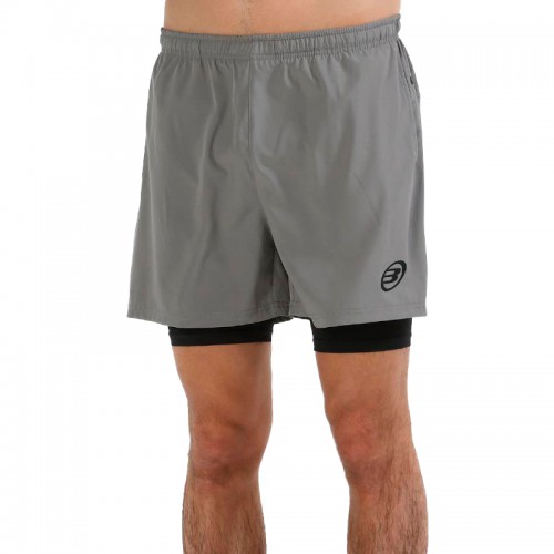 Short Bullpadel Lipes Gris Medio Short Bullpadel Lipes Gris Medio