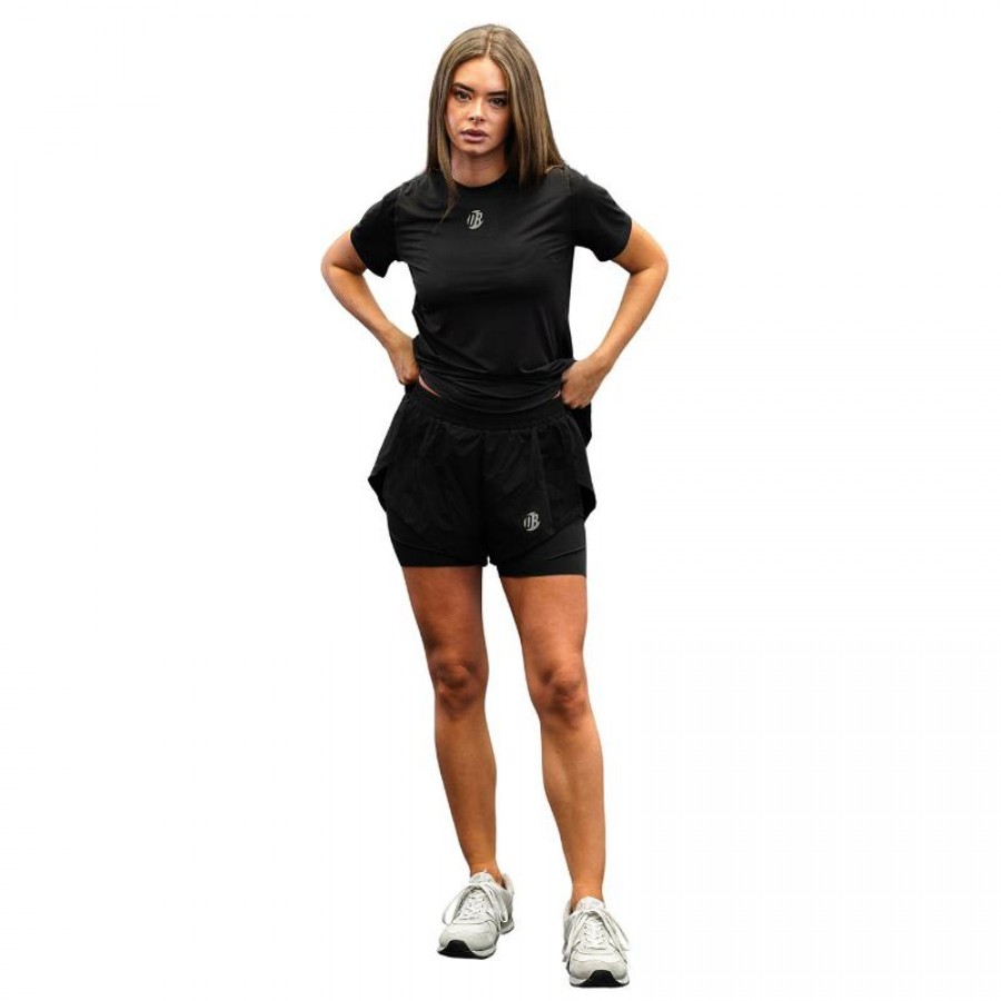 Short Drybreak Dryquick Negro Mujer