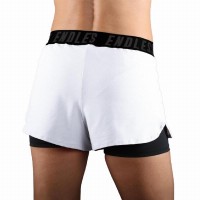 Pantaloncini Endless Tech Iconic Blanco Mujer  Offerta + Economico