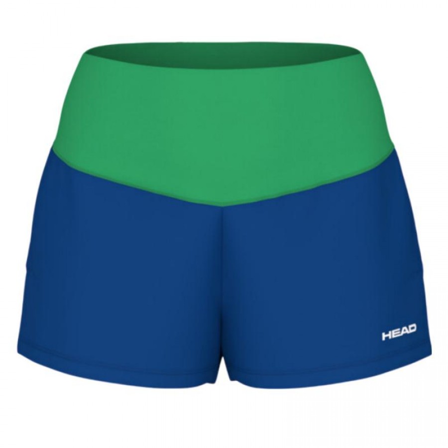 Short Head Dynamic Azul Royal Mujer  Oferta + Barato