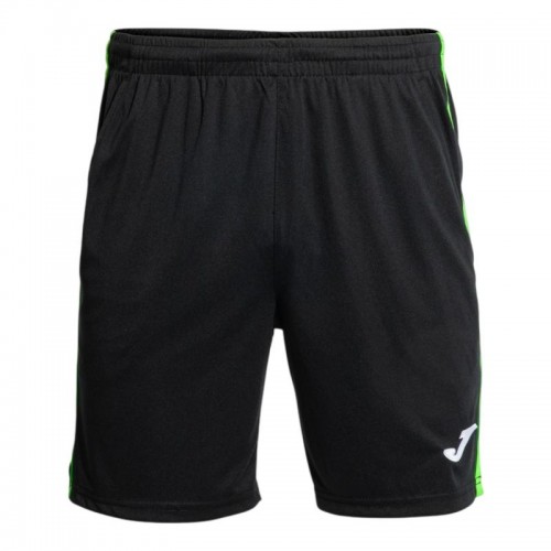 Short Joma Open III Negro Verde Fluor