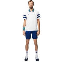 Pantaloncini Lacoste Roland Garros Blu Bianco Verde  Offerta + Economico