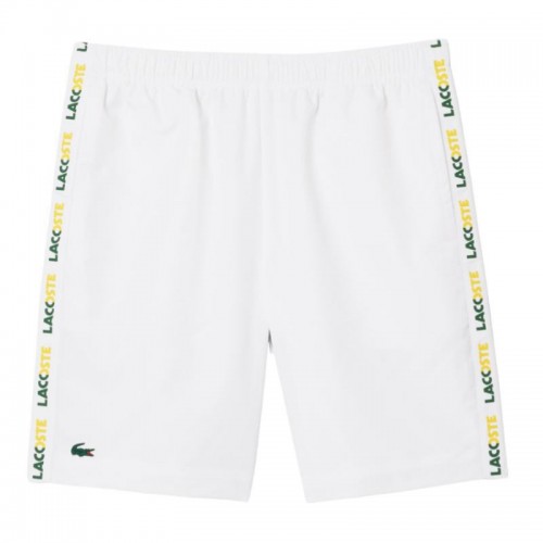 Short Lacoste Sportsuit Blanco Verde Short Lacoste Sportsuit Blanco Verde