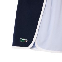 Short Lacoste Ultra Dry Azul Mujer  Oferta + Barato