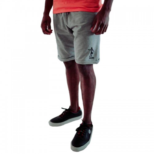 Short Loco Algodon Gris