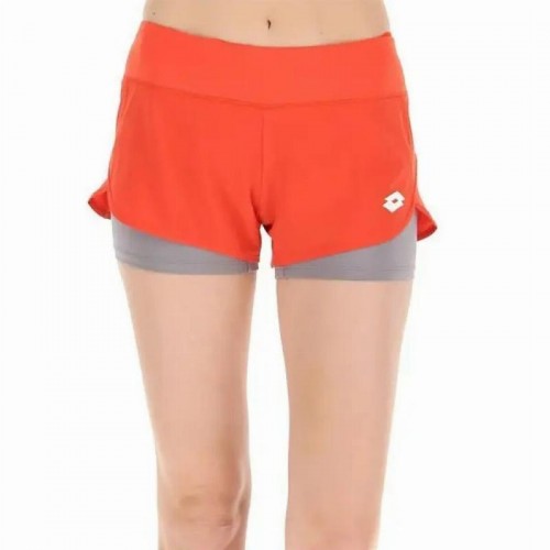 Short Lotto Top Rojo Mujer Short Lotto Top Rojo Mujer