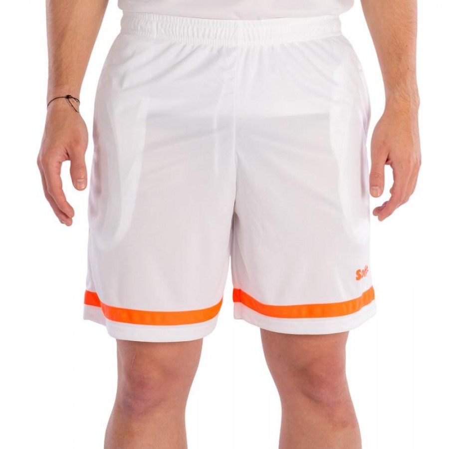 Short Softee Primax Blanco Coral Fluor  Oferta + Barato
