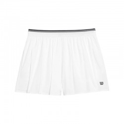 Short Wilson Velocity Pleated Blanco Mujer