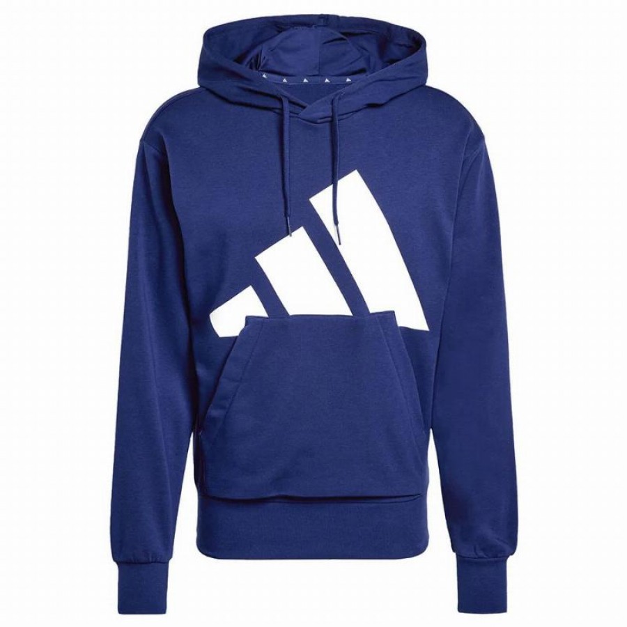 Adidas Essentials Dark Blue White Sweatshirt  Offer + Cheap