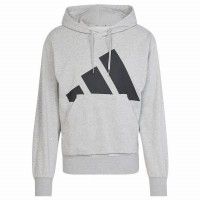 Moletom Adidas Essentials Cinza Preto  Oferta + Barato