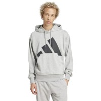 Moletom Adidas Essentials Cinza Preto  Oferta + Barato