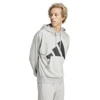 Moletom Adidas Essentials Cinza Preto  Oferta + Barato