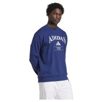 Sweat-shirt Adidas Heritage Graphic bleu foncé