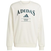 Moletom Adidas Heritage Graphic Branco Giz  Oferta + Barato