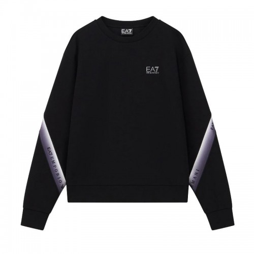Sudadera Armani EA7 Natural Ventus 7 Negro Mujer