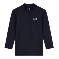 Sudadera Armani EA7 Ventus 7 Tennis Pro Negro Mujer
