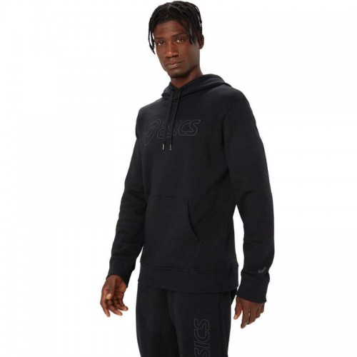 Sudadera Asics Performance Negro Gris Sudadera Asics Performance Negro Gris