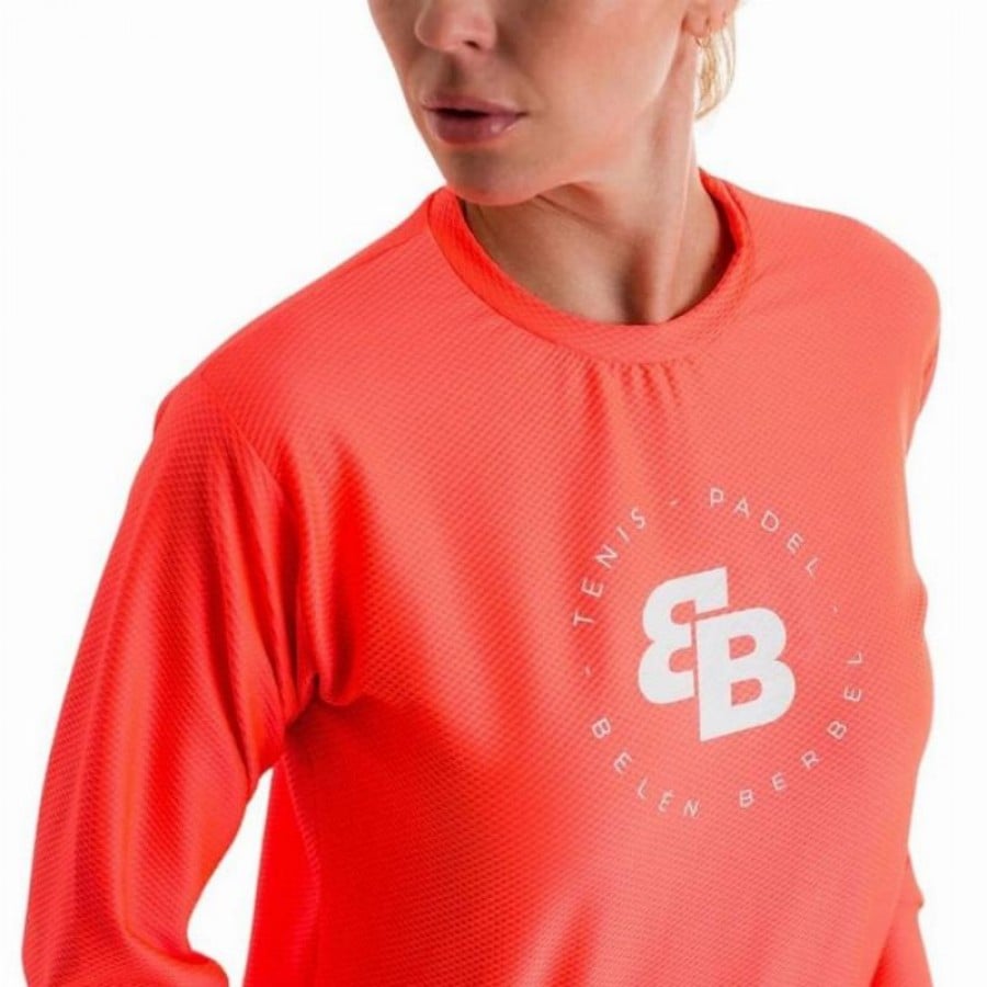 Sudadera BB Texture Coral  Oferta + Barato