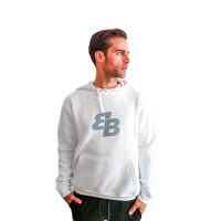 BB Unisex White Sweatshirt  PADELPOINT BB Unisex White Sweatshirt