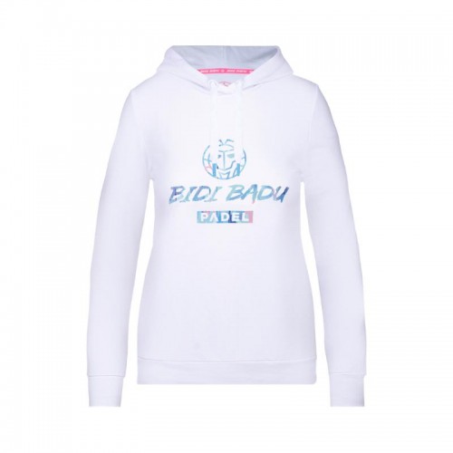 Sudadera Bidi Badu Omono Blanco Mujer Sudadera Bidi Badu Omono Blanco Mujer