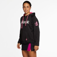 Sweatshirt Black Crown Ainsa Black Pink  PADELPOINT Sweatshirt Black Crown Ainsa Black Pink