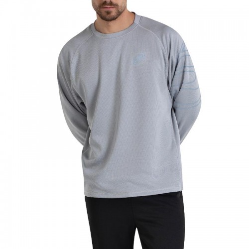 Sudadera Bullpadel Esna Gris Azulado Vigore