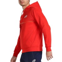 Sweat-shirt rouge Bullpadel FEP Forca