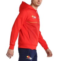 Sweat-shirt rouge Bullpadel FEP Forca