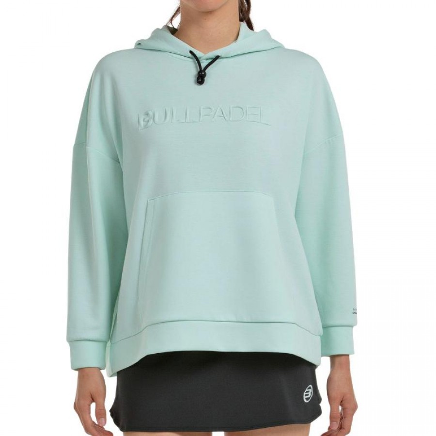 Bullpadel Silba Water Green Sweatshirt  Offer + Cheap