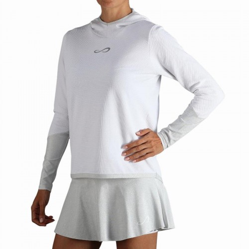 Endless Breath Line White Silver Sweatshirt Endless Breath Line White Silver Sweatshirt