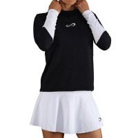 Sudadera Endless Breath Line Negro Blanco