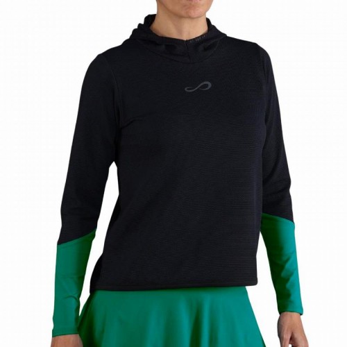 Endless Breath Line Sweatshirt Petroleum Black Endless Breath Line Sweatshirt Petroleum Black