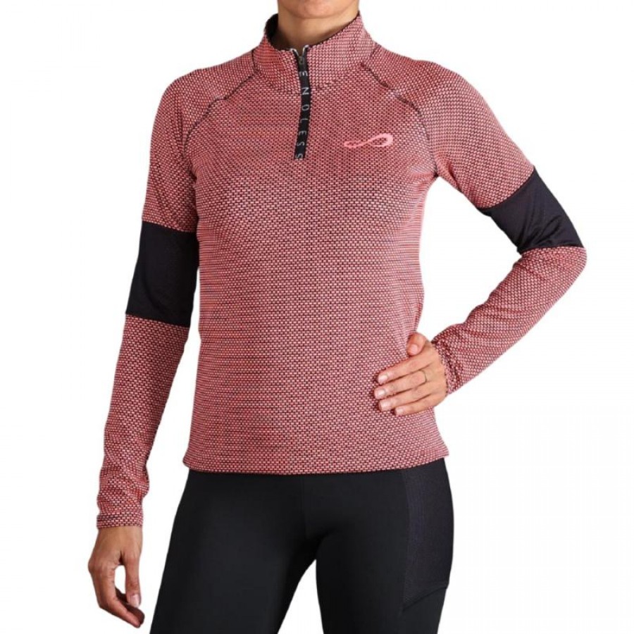Sudadera Kirsch sans fin Corail emblematique  Offre - Pas cher