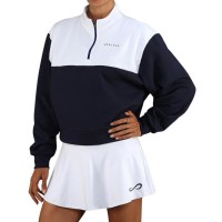 Sudadera Endless Vibe Blanco Azul Marino