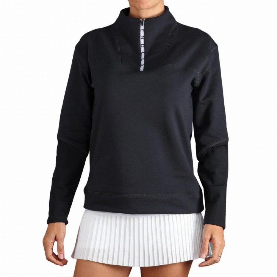 Endless Wonder Black Sweatshirt  Offer + Cheap