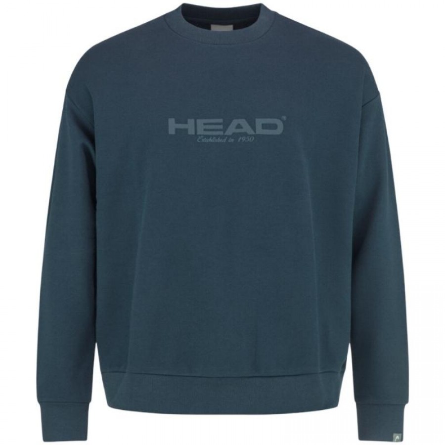 Head Motion Navy Sweatshirt  Offer + Cheap