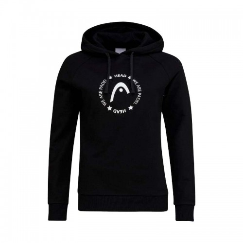 Sweatshirt Head Padel Black Woman Sweatshirt Head Padel Black Woman