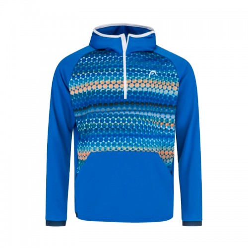 Sudadera Head TopSpin Azul Frances Print Sudadera Head TopSpin Azul Frances Print