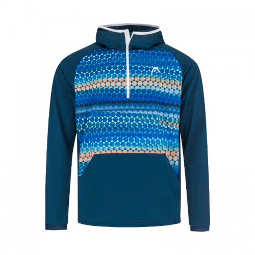 Sudadera Head TopSpin Azul Oscuro Print Sudadera Head TopSpin Azul Oscuro Print