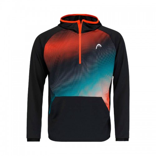 Sudadera Head TopSpin Negro Print Vision Sudadera Head TopSpin Negro Print Vision