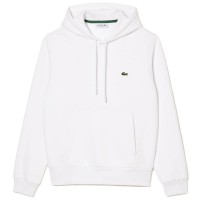 Lacoste Cotton White Sweatshirt