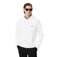 Lacoste Cotton White Sweatshirt
