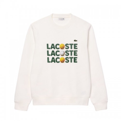 Sudadera Lacoste Felpa Blanco Sudadera Lacoste Felpa Blanco