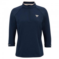 Sudadera Tecnifibre Thermo Zip Azul Marino Mujer
