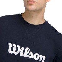 Wilson Parkside Crew Felpa blu navy  Offerta + Economico