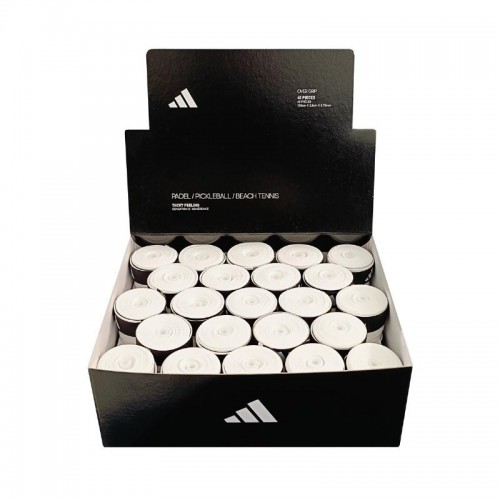 Caja Adidas 45 Overgrips Tacky Feeling Blancos Caja Adidas 45 Overgrips Tacky Feeling Blancos