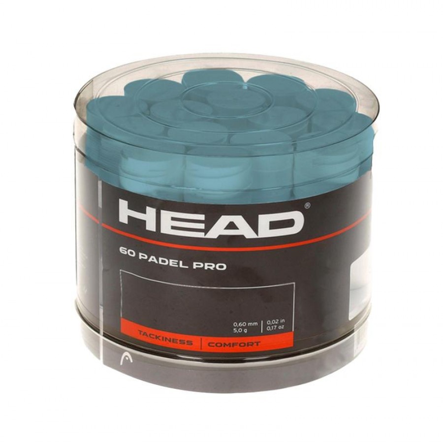 Tambor Head Padel Pro Azul 60 Overgrips