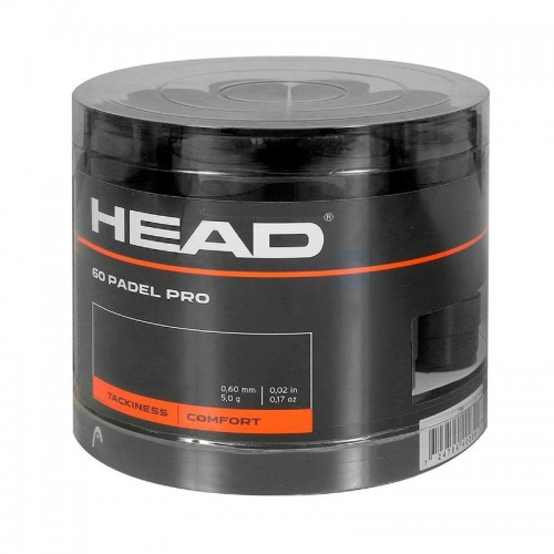 Tambor Head Padel Pro Negro 60 Overgrips