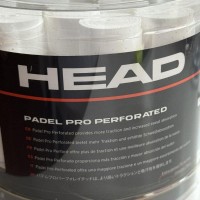 Tambor Head Padel Pro Perforado Blanco 60 Overgrips  Oferta + Barato