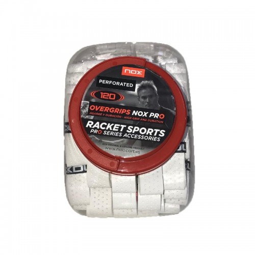 Tambor Overgrips Nox Pro Perforados 120 Unidades Tambor Overgrips Nox Pro Perforados 120 Unidades